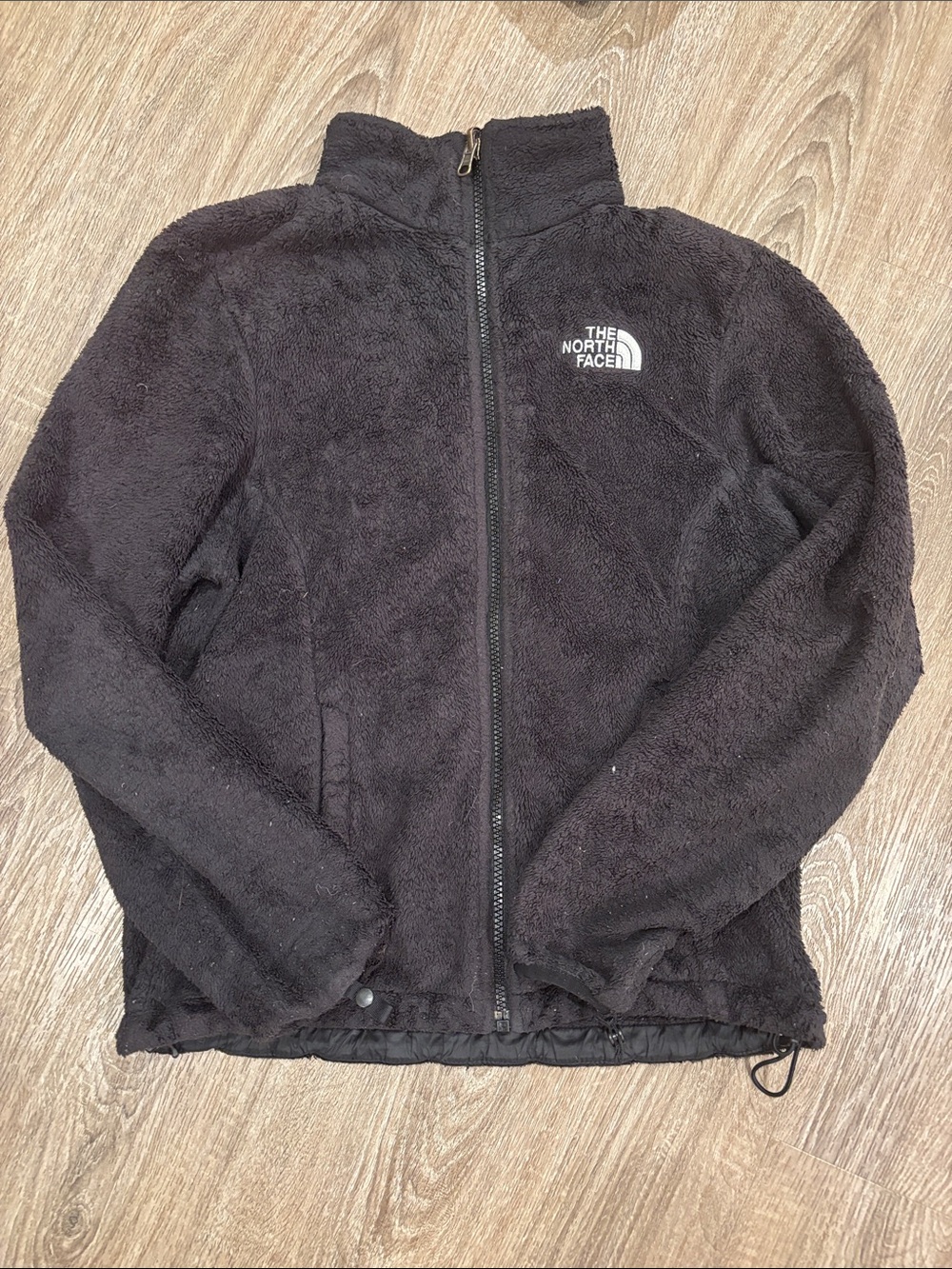 The North Face Black Sherpa Fleece Zip Jacket